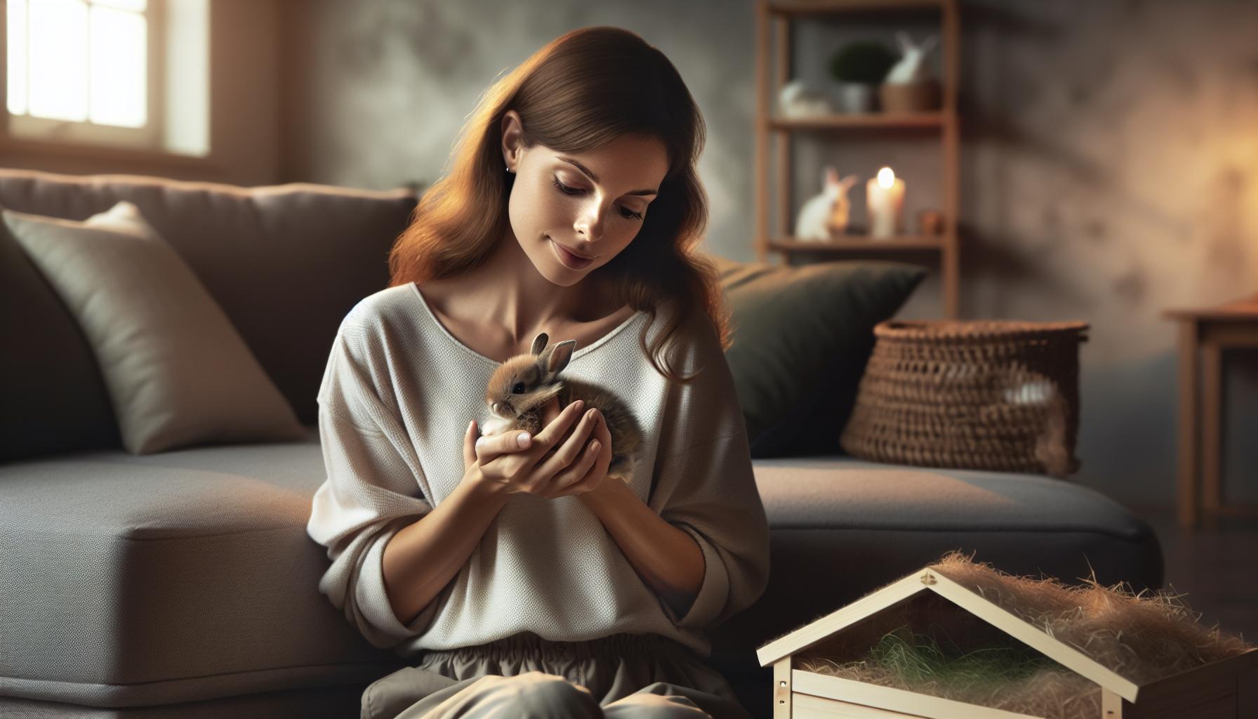 newborn bunny care